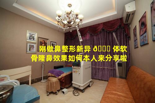 刚做鼻整形新异 🐞 体软骨隆鼻效果如何本人来分享啦